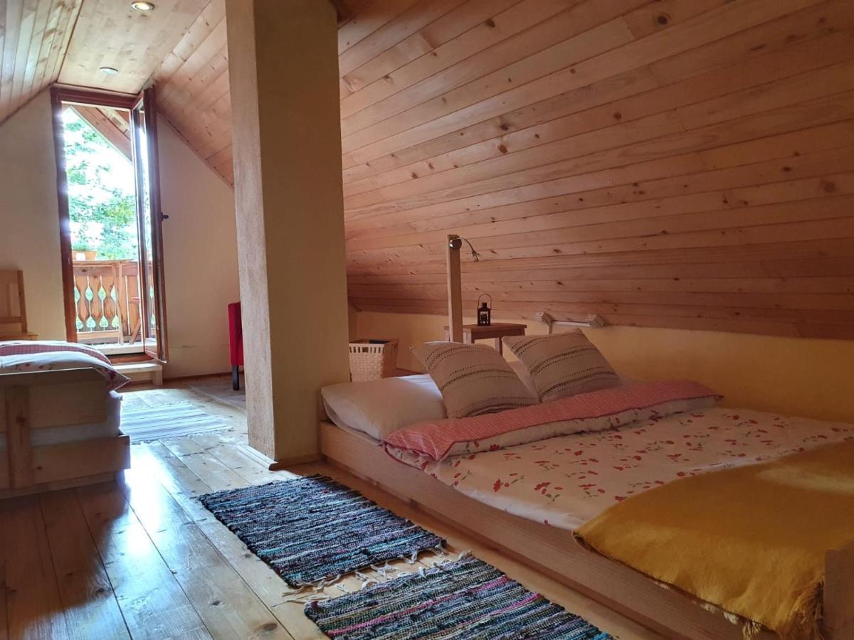 Mountain Eco Chalet Konjska Dolina On 1400 M Asl -Near Pokljuka Srednja Vas v Bohinju Exterior photo